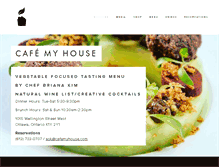 Tablet Screenshot of cafemyhouse.com